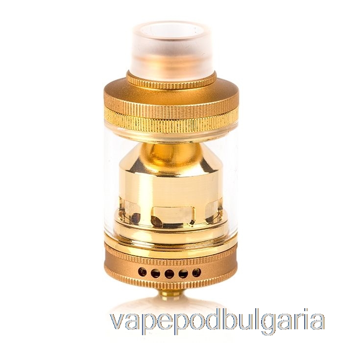 Vape 10000 Дръпки Wake 24mm Rta от Wake Mod Co. - злато без поща